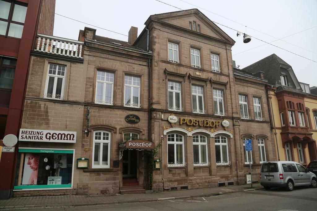 Hotel Posthof Sankt Wendel Exterior foto
